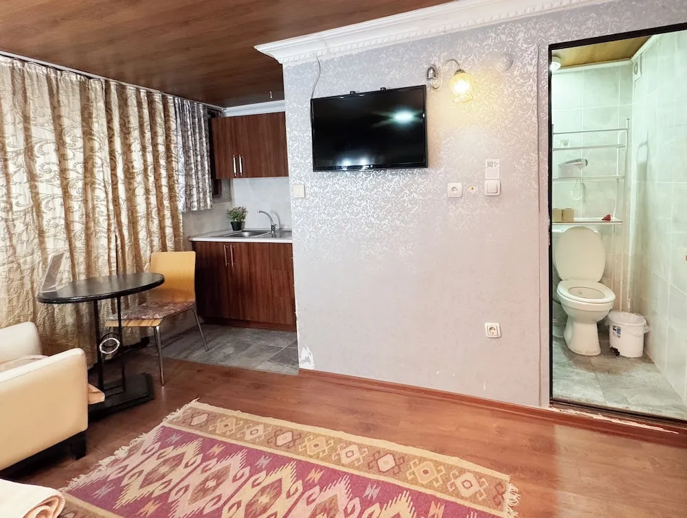 Exclusive Üç Kişilik Oda, 1 Çift Kişilik Yatak ve Çekyat, Sigara İçilmez, Küçük Mutfak