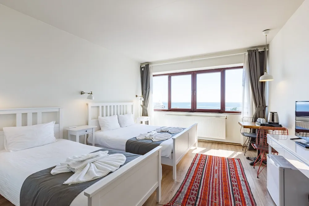 Panoramic Üç Kişilik Oda, Birden Çok Yatak, Deniz Manzaralı, Denize Bakan