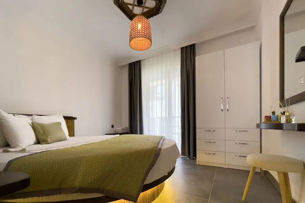 Deluxe Apart Daire, 1 Yatak Odası, Bahçe Manzaralı