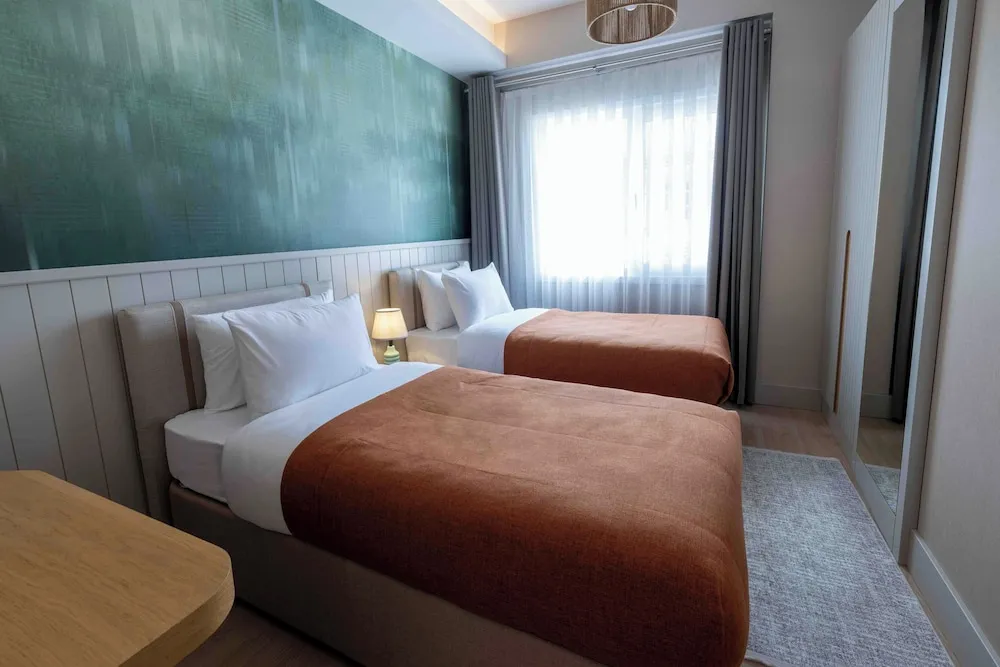 Premium Apart Daire, Bahçe Manzaralı
