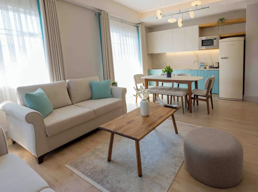 Premium Apart Daire, Bahçe Manzaralı