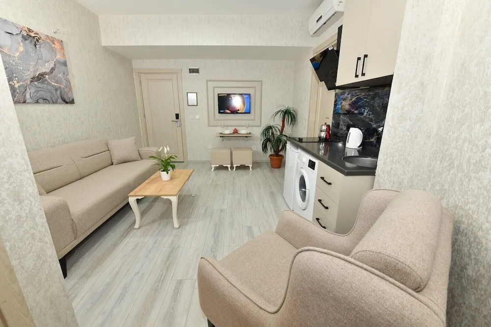 Comfort Süit, 2 Yatak Odası, Mutfak