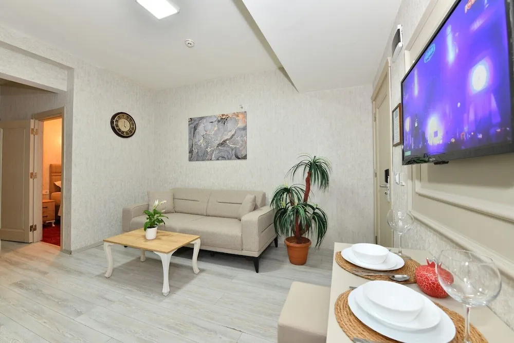 Comfort Süit, 2 Yatak Odası, Mutfak