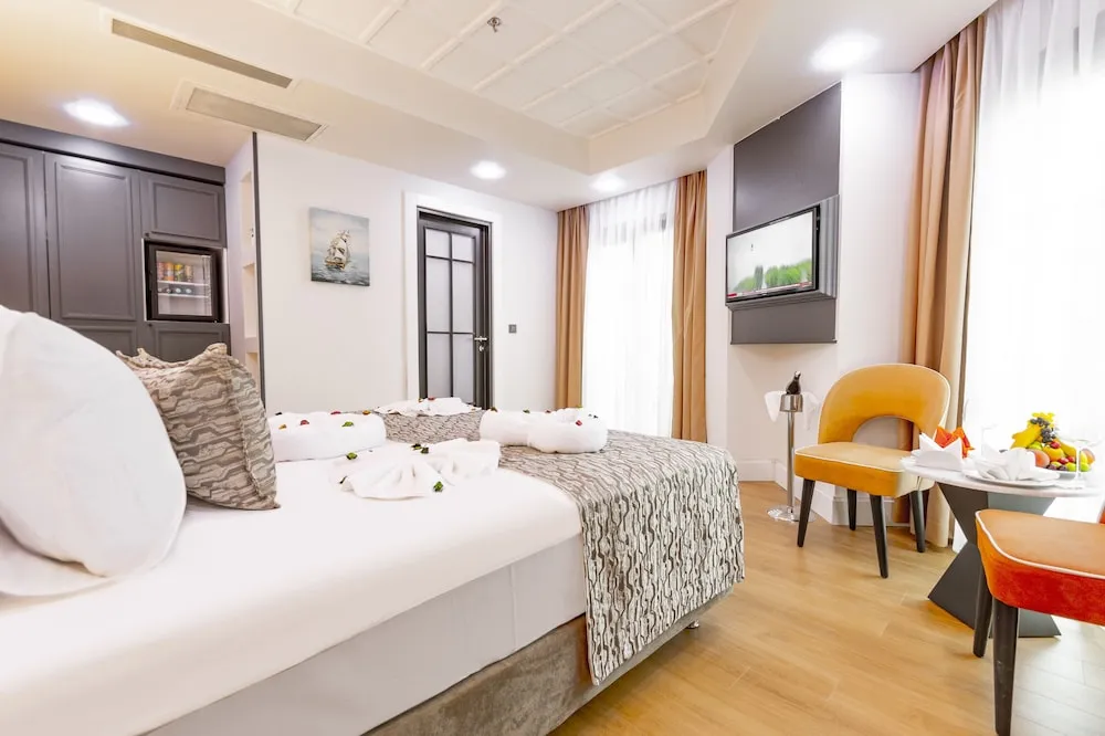 Deluxe Tek Büyük veya İki Ayrı Yataklı Oda, Köşe