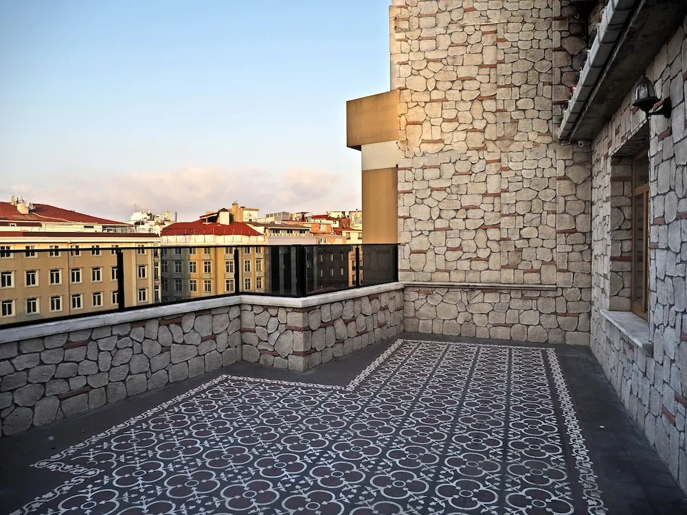 Panoramic Tek Büyük Yataklı Oda, 1 Çift Kişilik Yatak, Teras