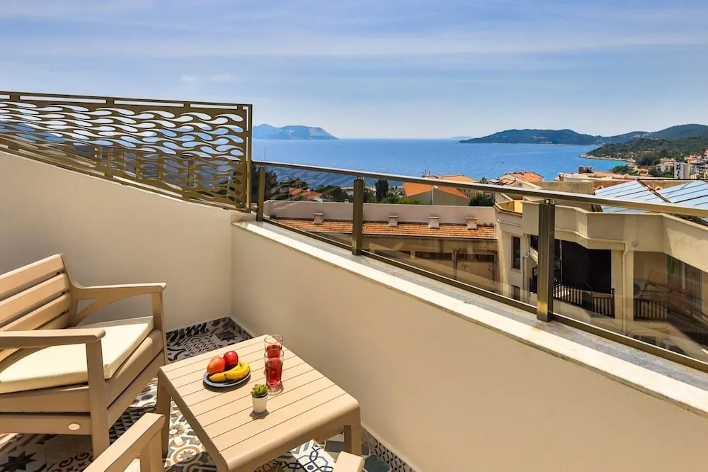 Panoramic Stüdyo, 1 Çift Kişilik Yatak, Sigara İçilmez, Deniz Manzaralı