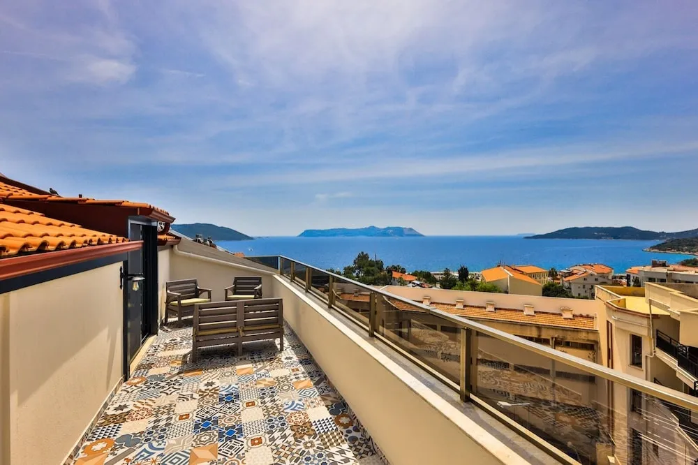 Panoramic Stüdyo, 1 Çift Kişilik Yatak, Sigara İçilmez, Deniz Manzaralı