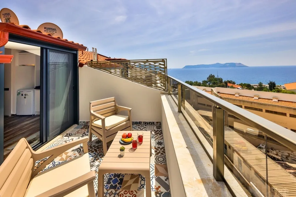 Panoramic Stüdyo, 1 Çift Kişilik Yatak, Sigara İçilmez, Deniz Manzaralı