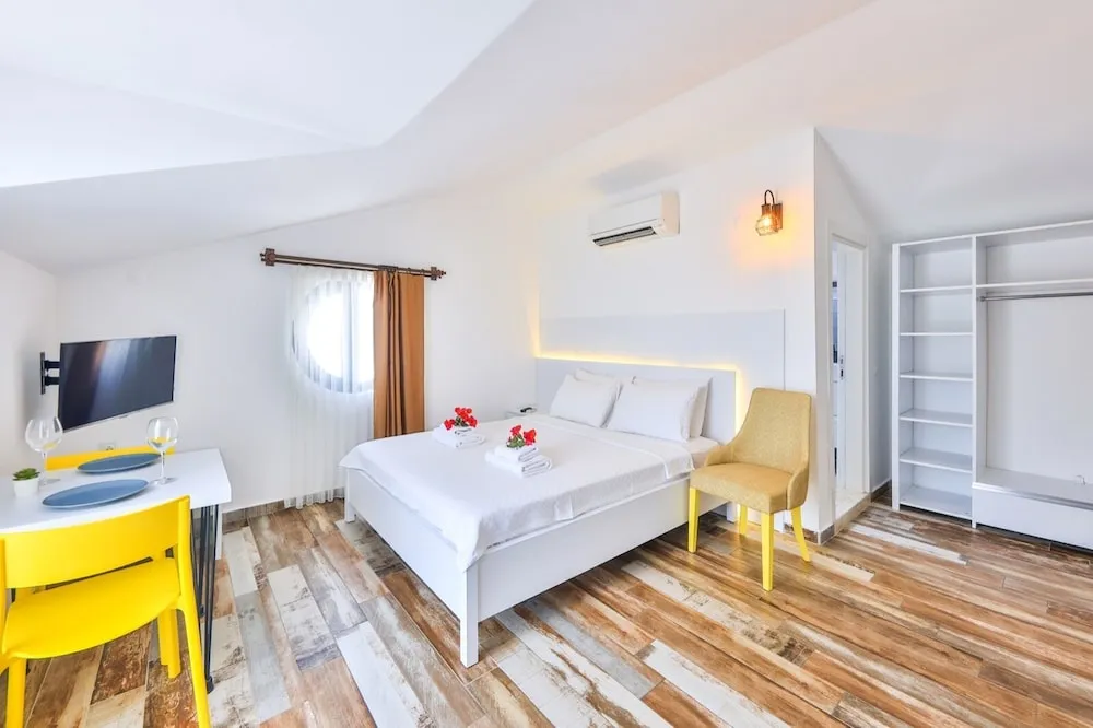 Panoramic Stüdyo, 1 Çift Kişilik Yatak, Sigara İçilmez, Deniz Manzaralı