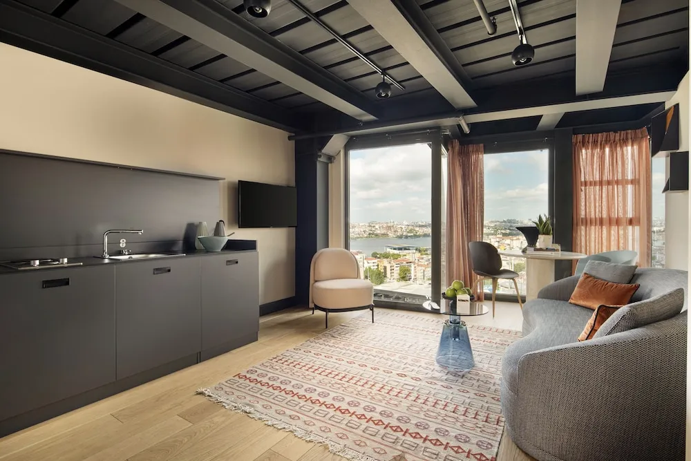 Panoramic Apart Daire, 2 Yatak Odası, Danışma, Deniz Manzaralı