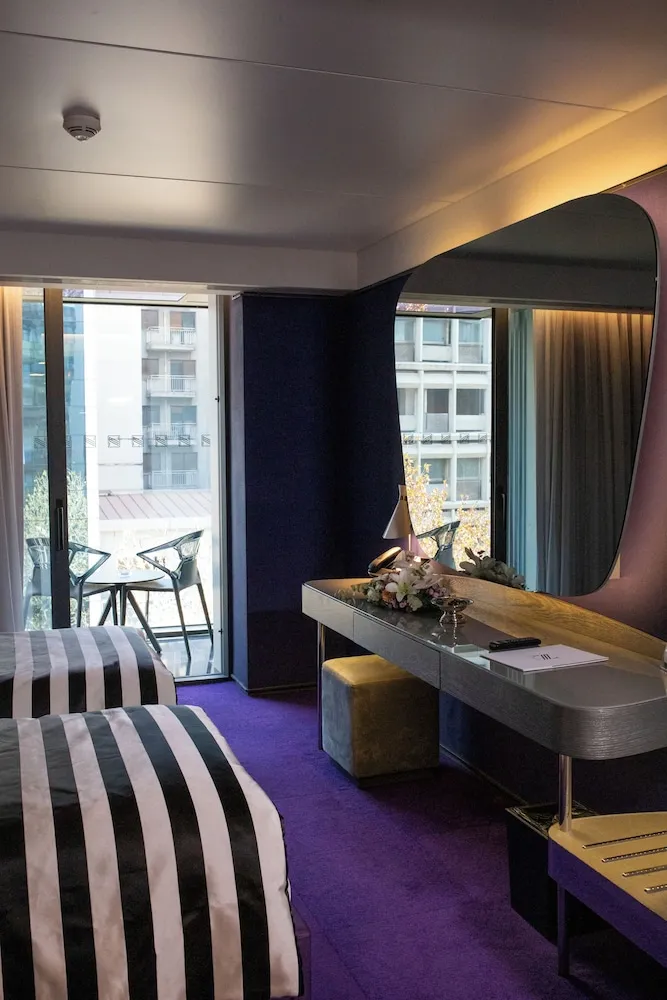 Superior İki Ayrı Yataklı Oda, Balkon, Şehir Manzaralı