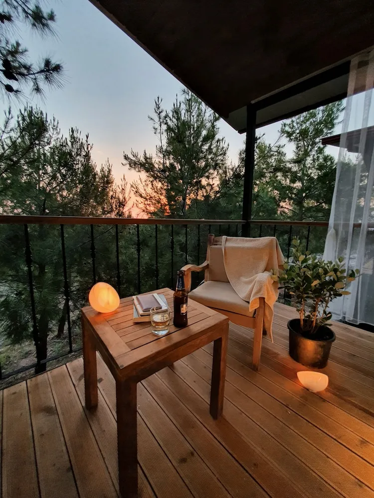 Comfort Ağaç Ev, Bahçe Manzaralı