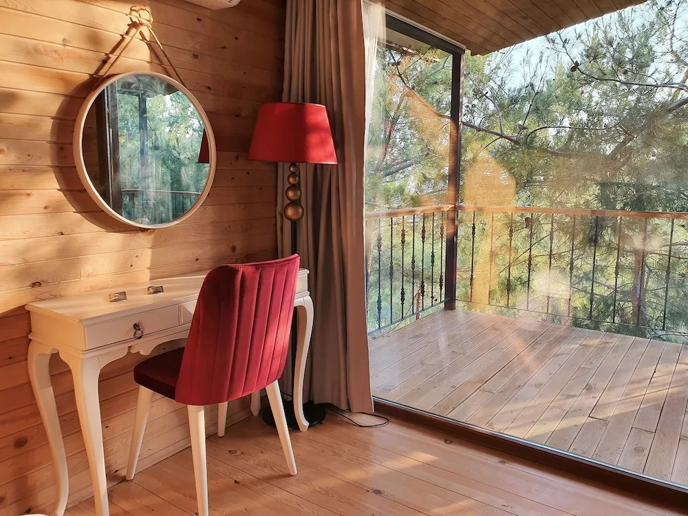 Comfort Ağaç Ev, Bahçe Manzaralı