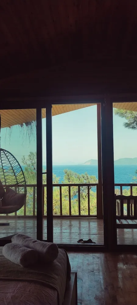 Honeymoon Ağaç Ev, Balkon, Deniz Manzaralı