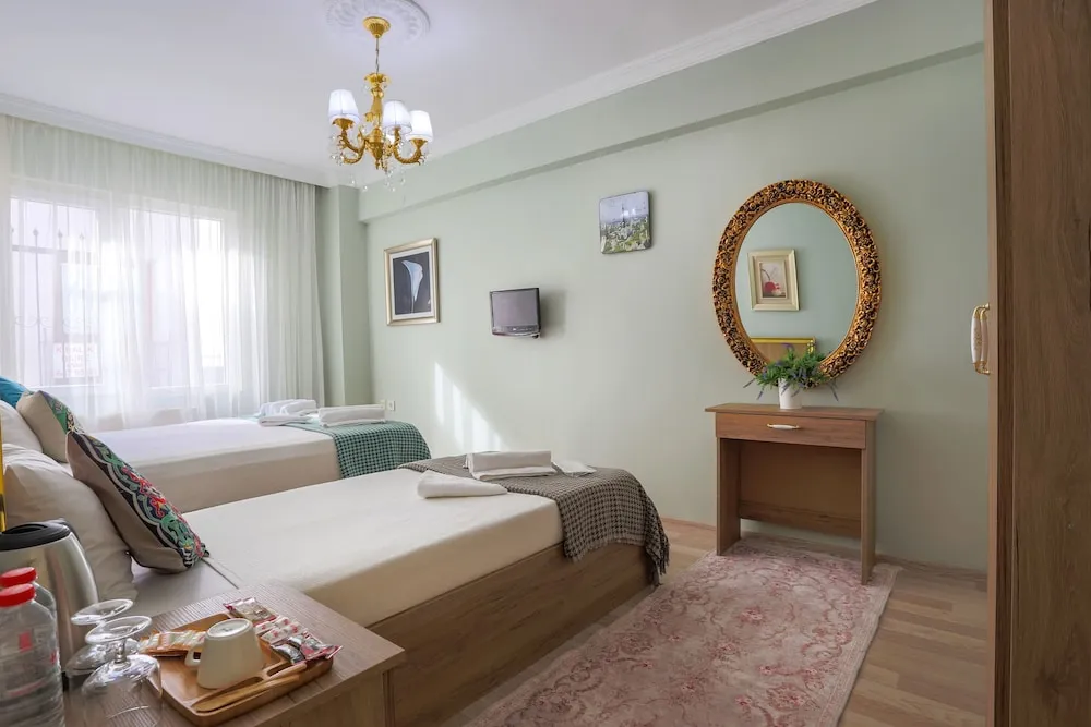 Economy Oda, 1 Büyük (Queen) Boy Yatak, Şehir Manzaralı