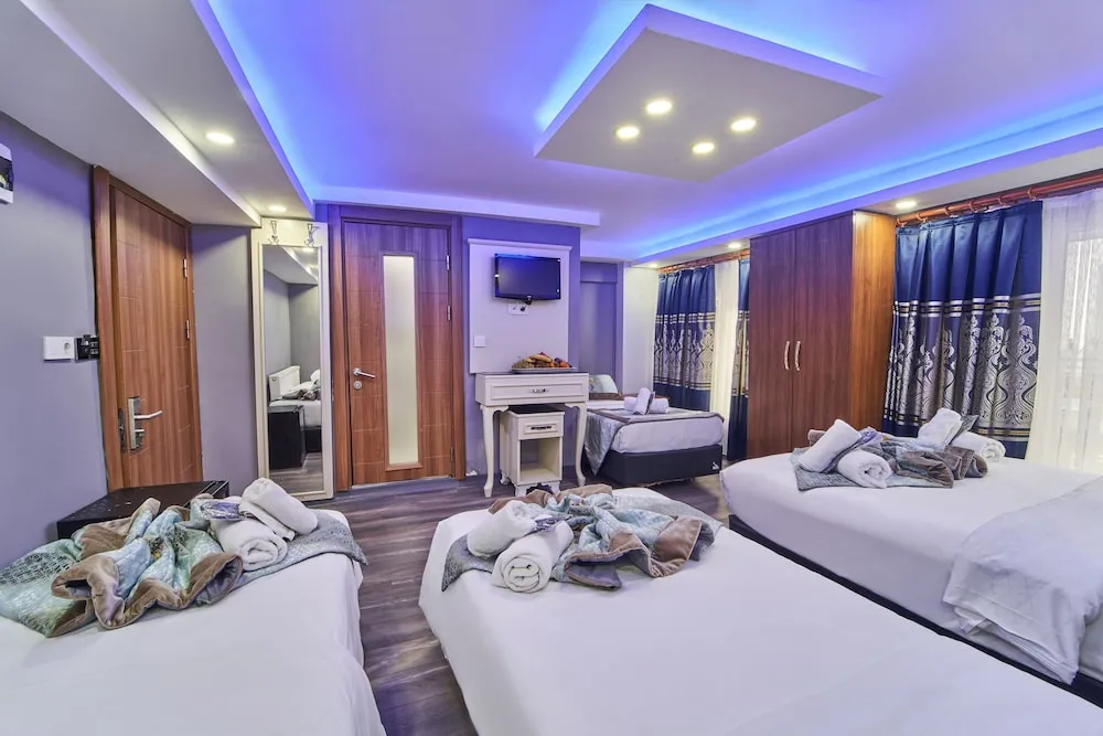 Standard Dört Kişilik Oda, Birden Çok Yatak, Şehir Manzaralı