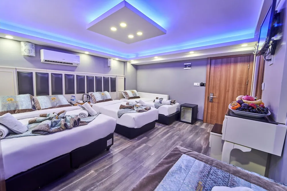 Standard Dört Kişilik Oda, Birden Çok Yatak, Şehir Manzaralı