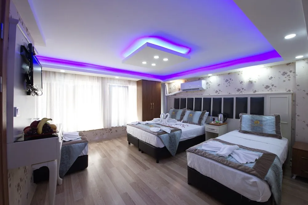 Standard Dört Kişilik Oda, Birden Çok Yatak, Şehir Manzaralı