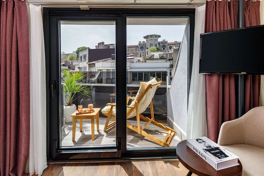 Executive Tek Büyük Yataklı Oda, Teras