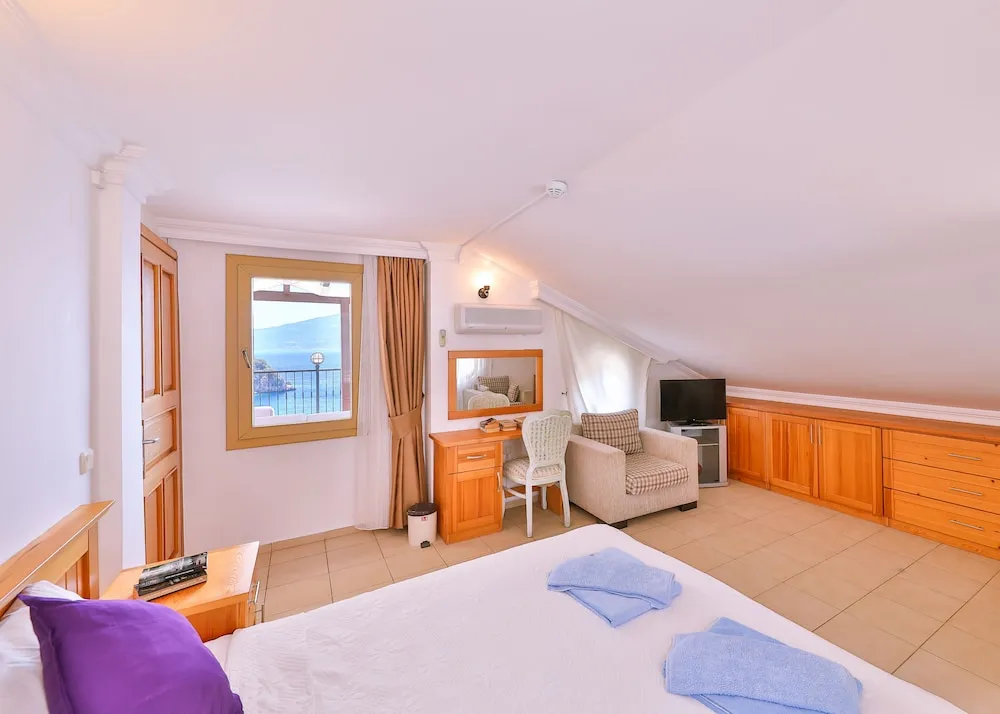 Panoramic Çatı Katı Süiti (Penthouse), 2 Yatak Odası, Küçük Mutfak, Deniz Manzaralı