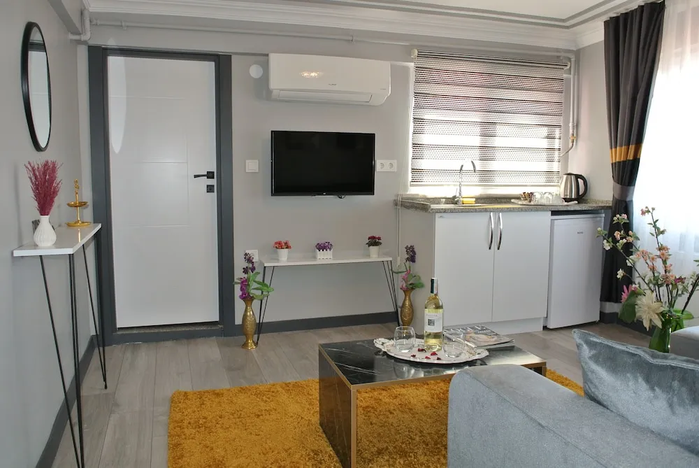Junior Süit, 1 Yatak Odası, Buzdolabı ve Mikrodalga, Şehir Manzaralı