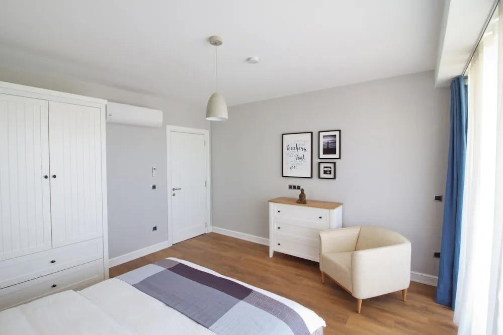 Deluxe Apart Daire, 2 Yatak Odası, Kısmi Deniz Manzaralı, Zemin Kat