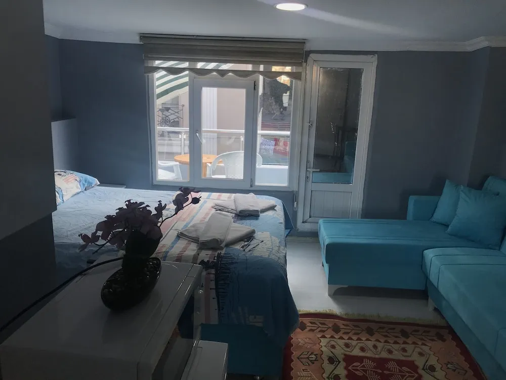 Basic Apart Daire, 1 Çift Kişilik Yatak ve Çekyat