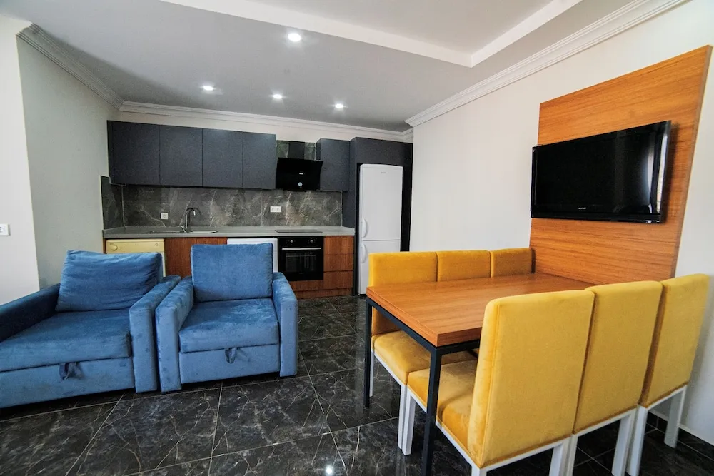 Premium Apart Daire, 2 Yatak Odası, Sigara İçilmez, Mutfak