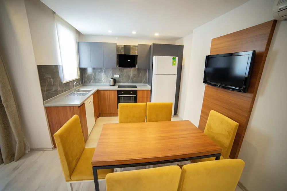 Luxury Apart Daire, 2 Yatak Odası, Mutfak