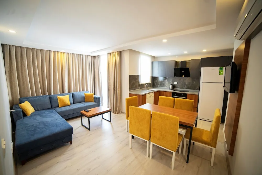 Luxury Apart Daire, 2 Yatak Odası, Mutfak