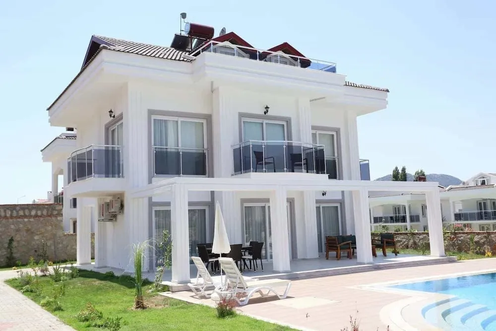 Konaklama yerinin ön cephesi