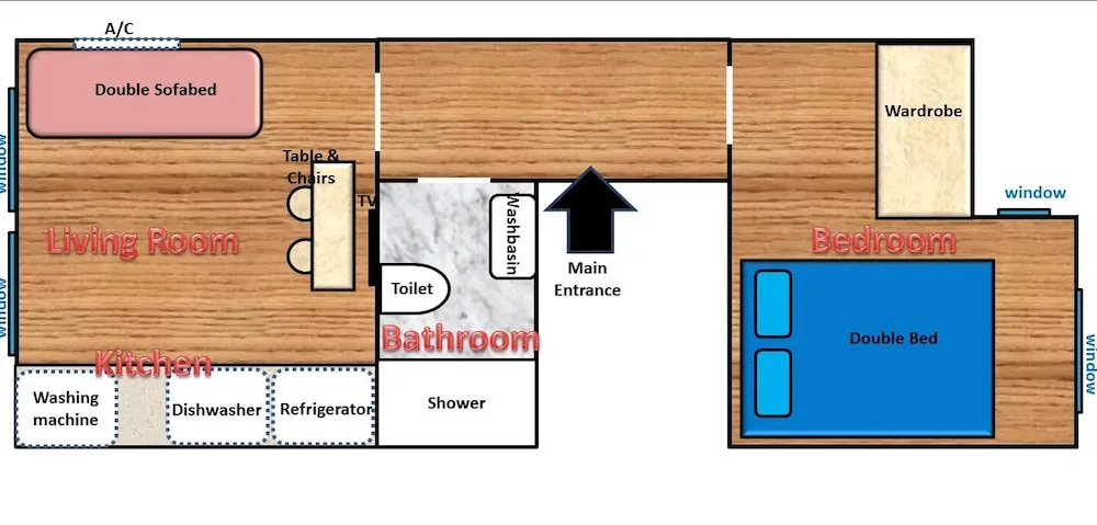 Superior Apart Daire (2nd Floor)