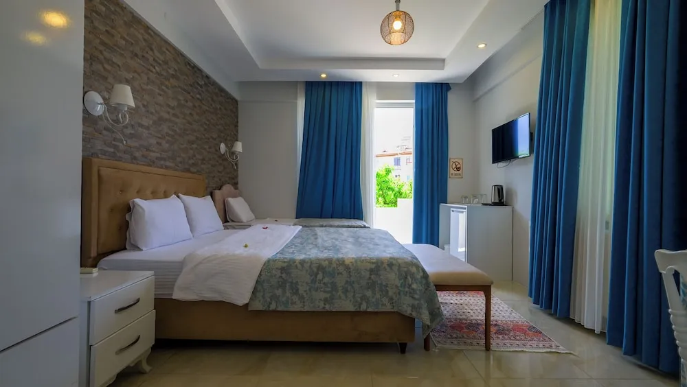 Panoramic Tek Büyük veya İki Ayrı Yataklı Oda