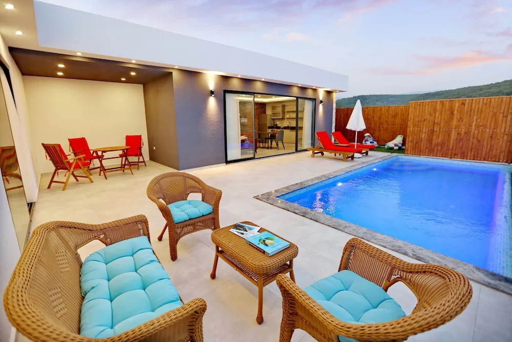 Design Villa, 1 Büyük (Queen) Boy Yatak, Deniz Manzaralı