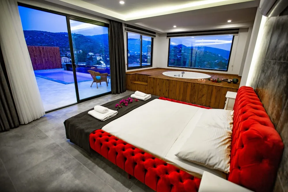 Design Villa, 1 Büyük (Queen) Boy Yatak, Deniz Manzaralı
