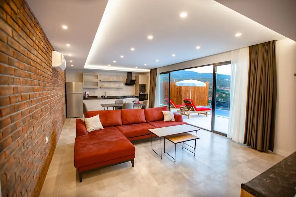 Design Villa, 1 Büyük (Queen) Boy Yatak, Deniz Manzaralı