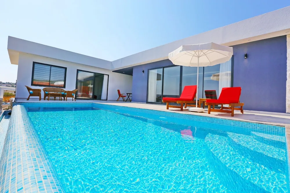 Design Villa, 1 Büyük (Queen) Boy Yatak, Deniz Manzaralı