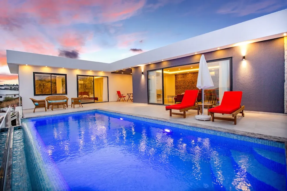 Design Villa, 1 Büyük (Queen) Boy Yatak, Deniz Manzaralı