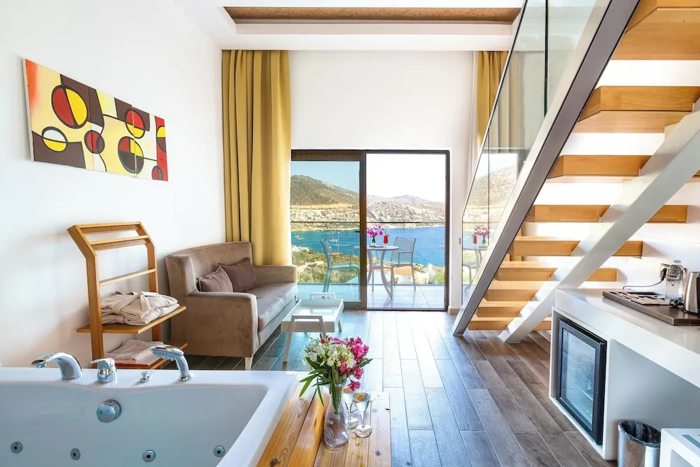 Deluxe Süit, Sıcak Su Küveti, Deniz Manzaralı