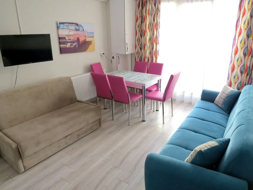 Deluxe Apart Daire, 2 Yatak Odası, Teras (1st Floor)