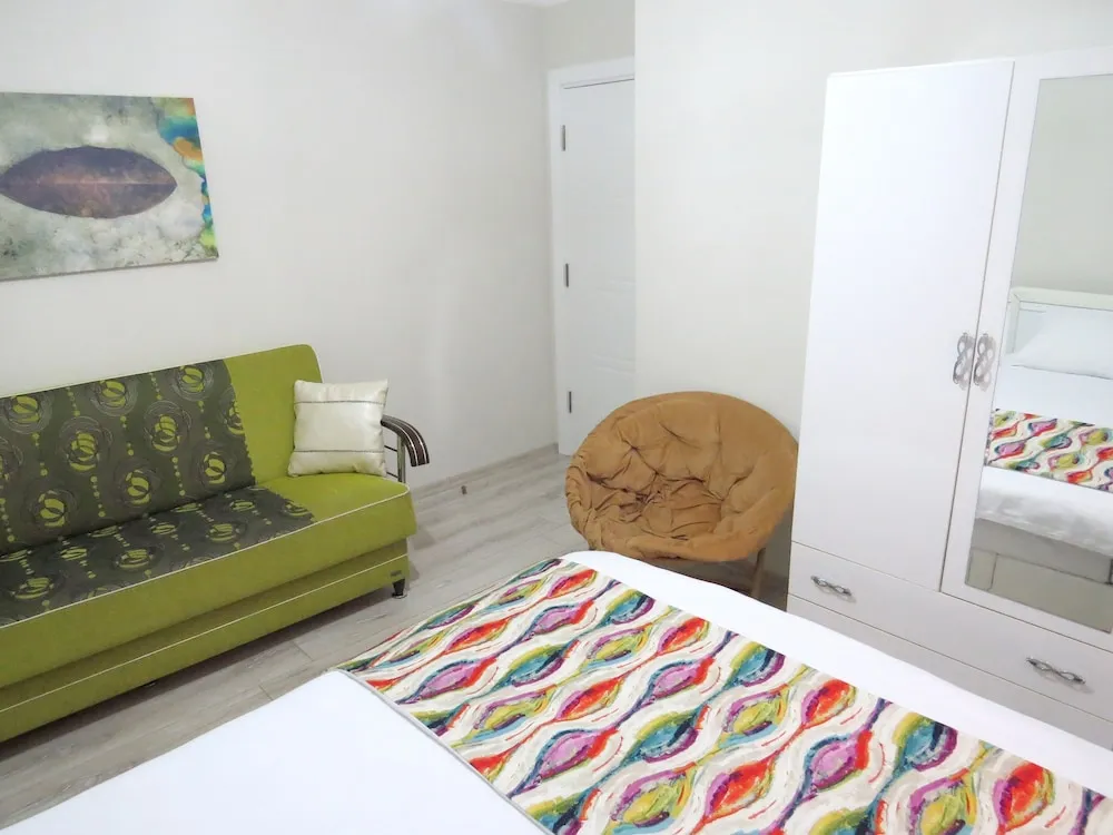 Deluxe Apart Daire, Teras, Zemin Kat