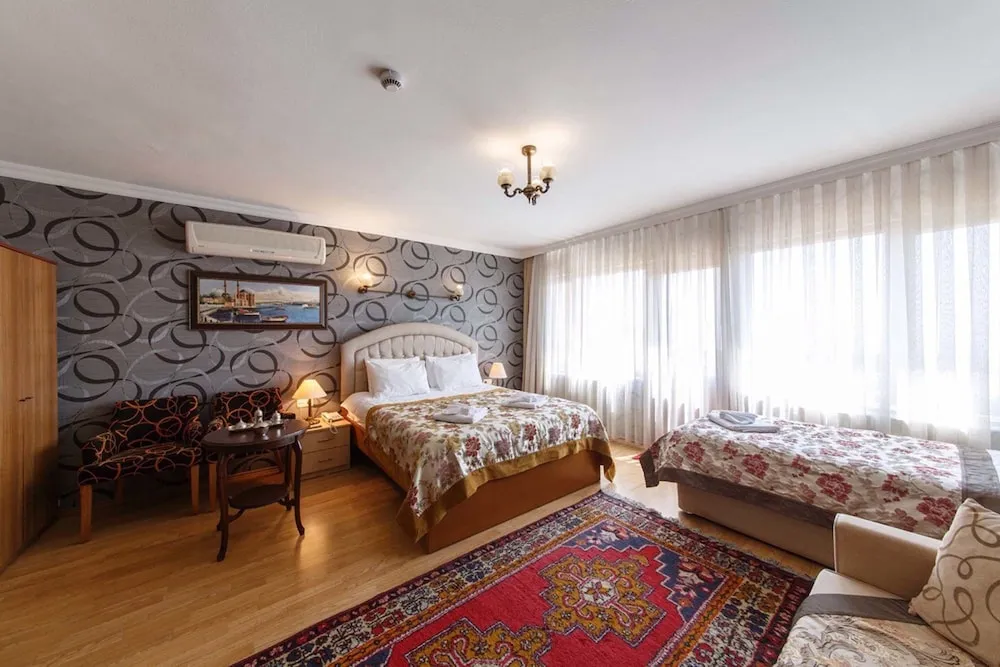 Family Dört Kişilik Oda, 1 Yatak Odası, Balkon/Veranda, Denize Bakan