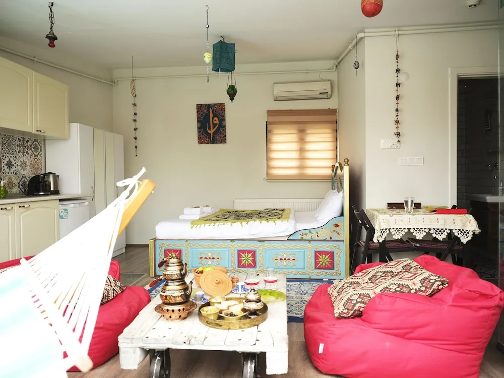 Romantic Çatı Katı (Loft), 1 Çift Kişilik Yatak, Teras, Şehir Manzaralı