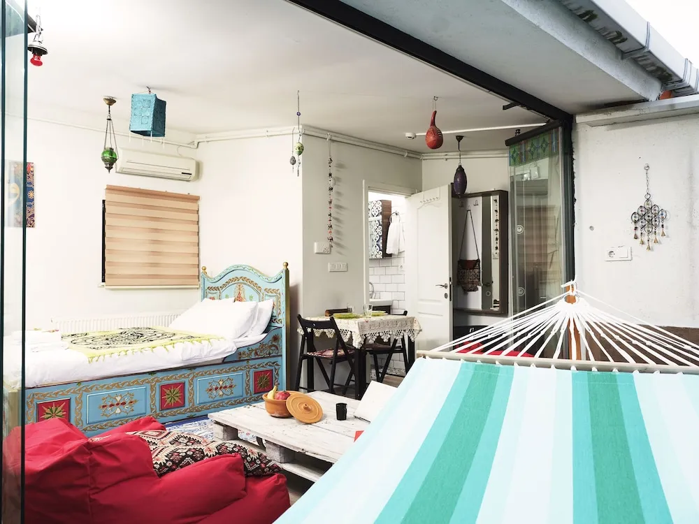 Romantic Çatı Katı (Loft), 1 Çift Kişilik Yatak, Teras, Şehir Manzaralı