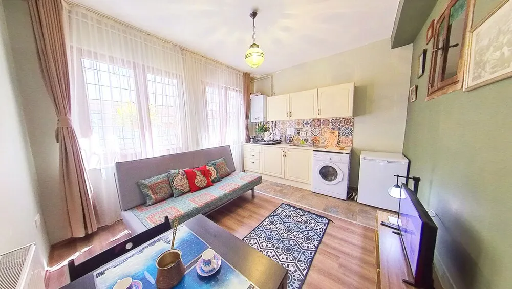 Family Apart Daire, 1 Çift Kişilik Yatak ve Çekyat, Zemin Kat