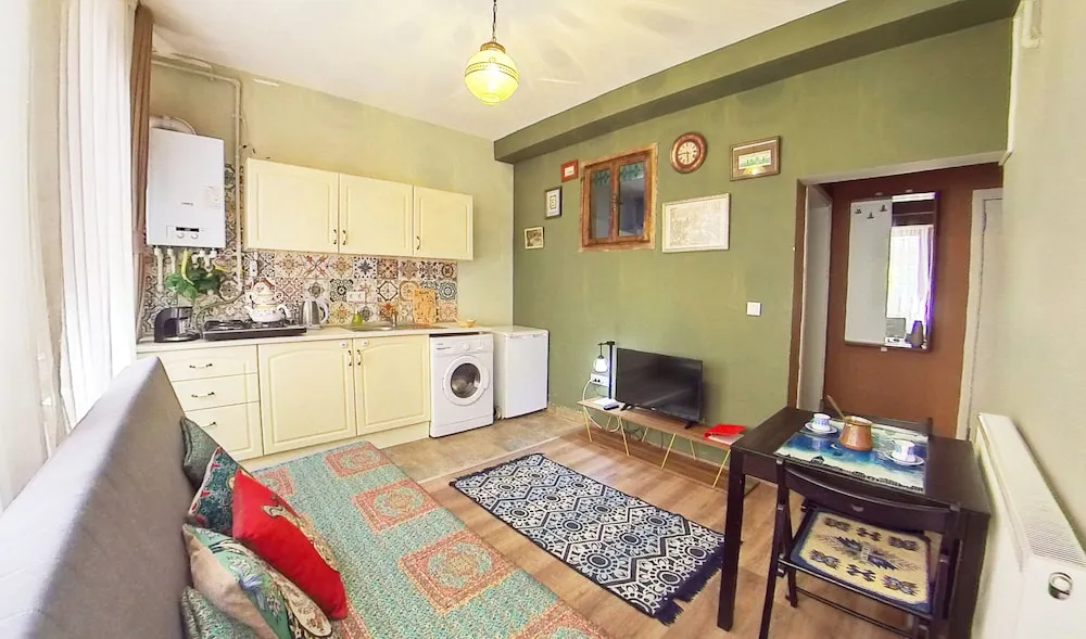 Family Apart Daire, 1 Çift Kişilik Yatak ve Çekyat, Zemin Kat