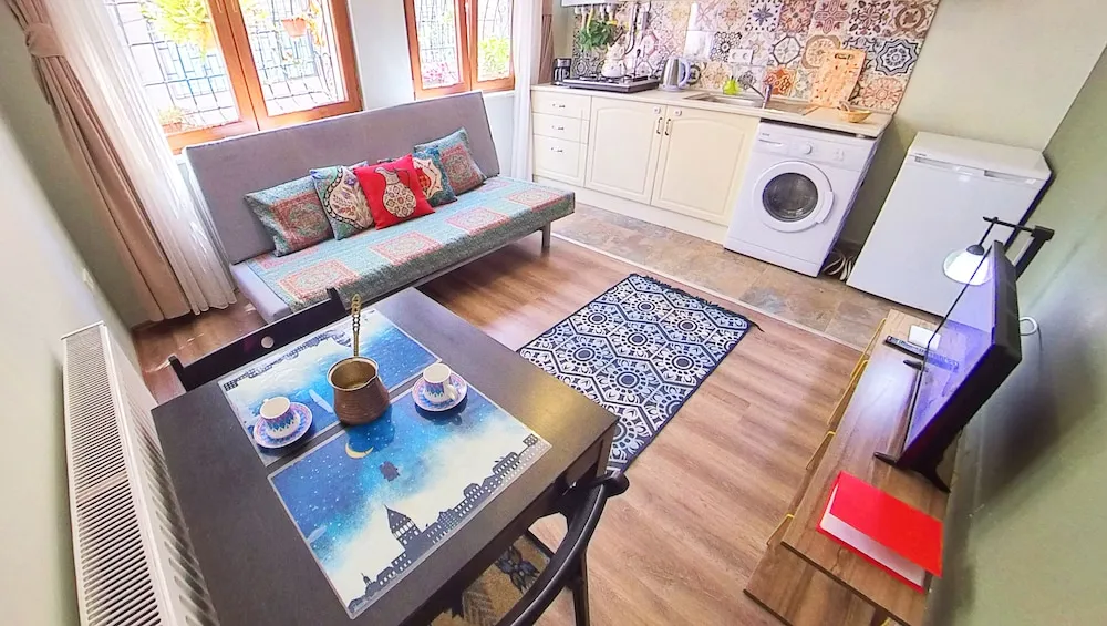 Family Apart Daire, 1 Çift Kişilik Yatak ve Çekyat, Zemin Kat