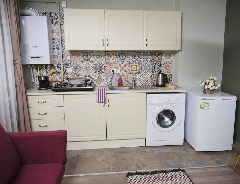 Design Apart Daire, 1 Çift Kişilik Yatak, Mutfak
