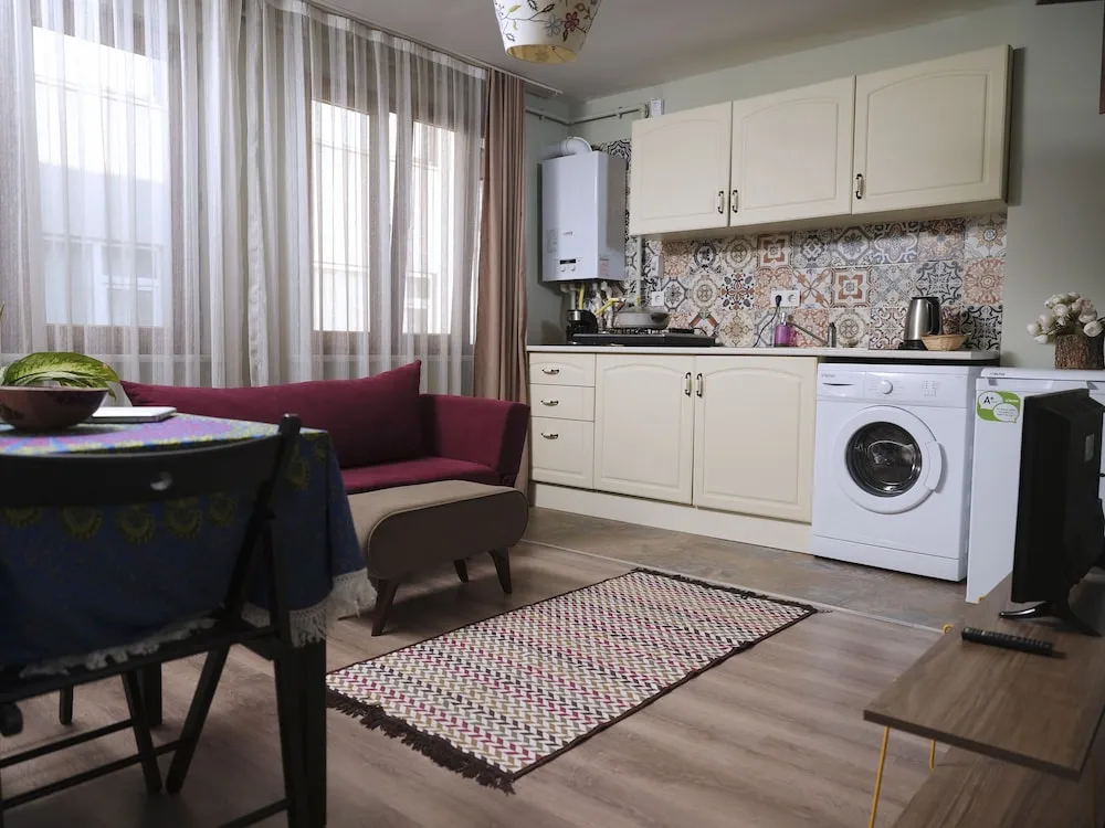 Design Apart Daire, 1 Çift Kişilik Yatak, Mutfak