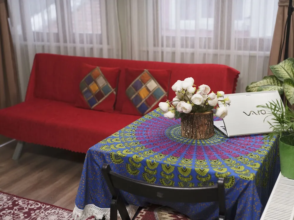 Comfort Apart Daire, 1 Çift Kişilik Yatak ve Çekyat, Mutfak